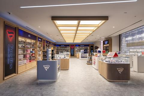 Fanatics Collectibles flagship store. Credit_ Harvey Aspell